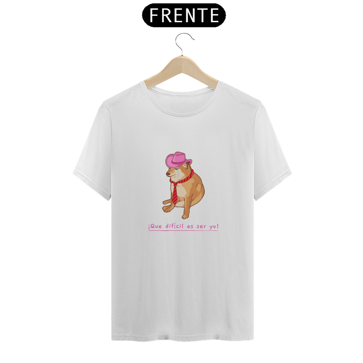 Nome do produto: Camiseta Unissex - RBD Que dificil es ser yo 