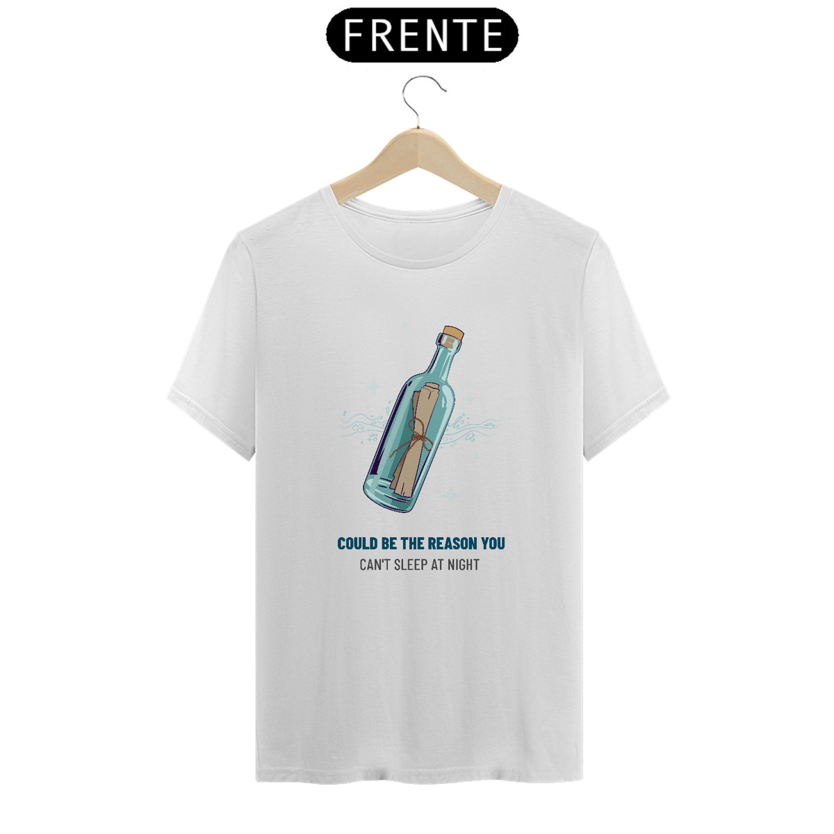 Nome do produto: Camiseta Unissex - Message In A Bottle