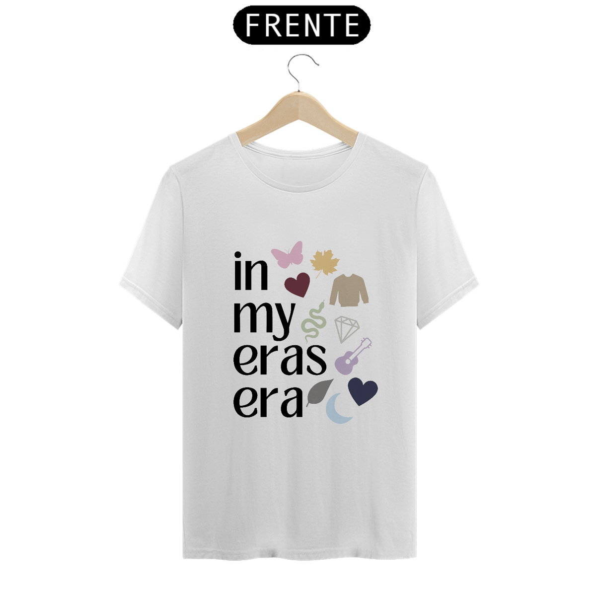 Nome do produto: Camiseta Unissex - In My Eras Era Taylor Swift 
