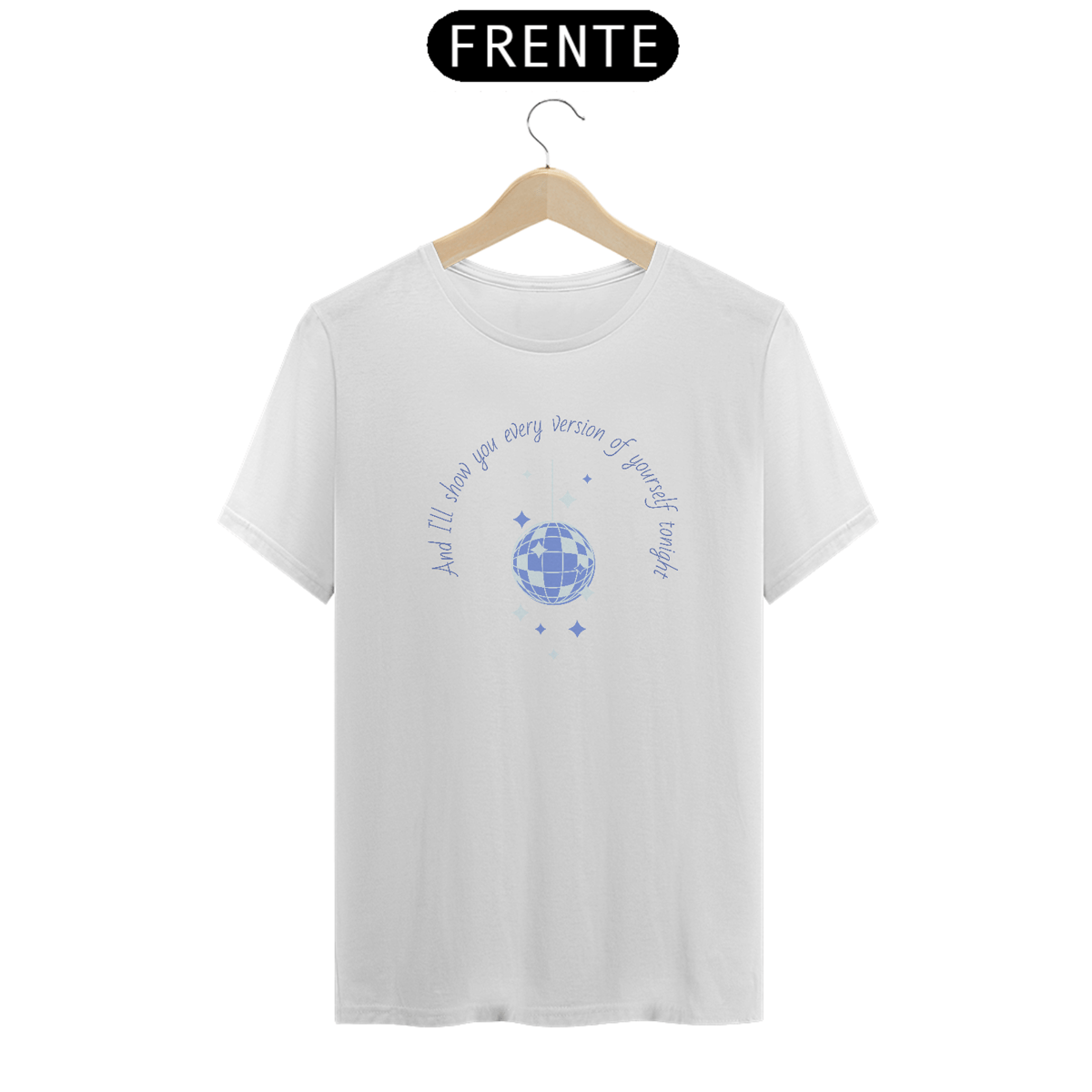 Nome do produto: Camiseta Unissex - Taylor Swift Mirrorball
