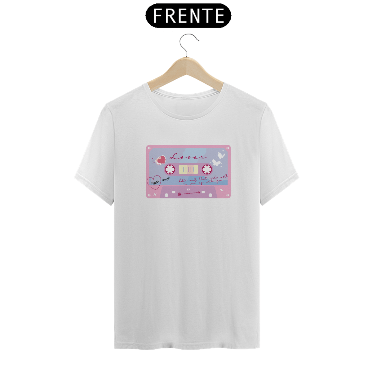 Nome do produto: Camiseta Unissex - Taylor Swift Fita Lover