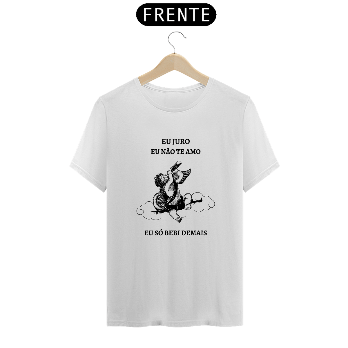 Nome do produto: Camiseta Unissex - Jão Não Te Amo