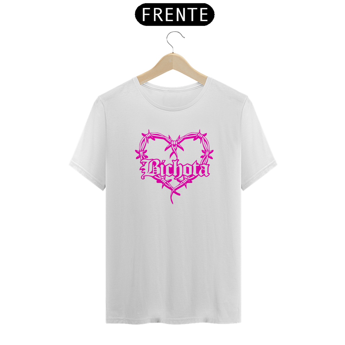Nome do produto: Camiseta Unissex - Karol G Coração Bichota
