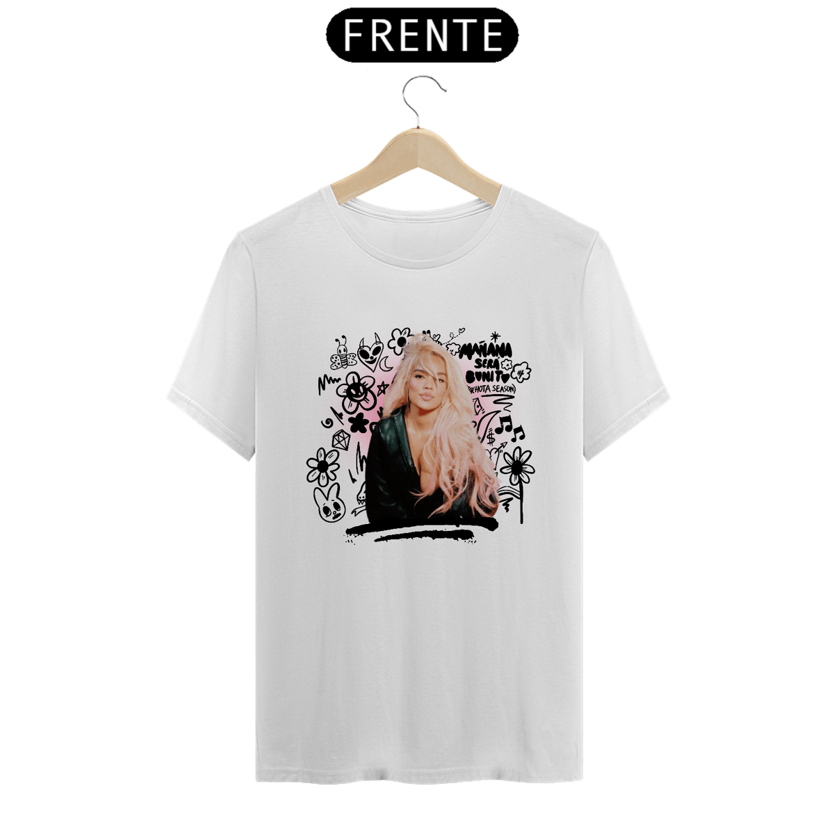 Nome do produto: Camiseta Unissex -  Karol G Manana Será Bonito