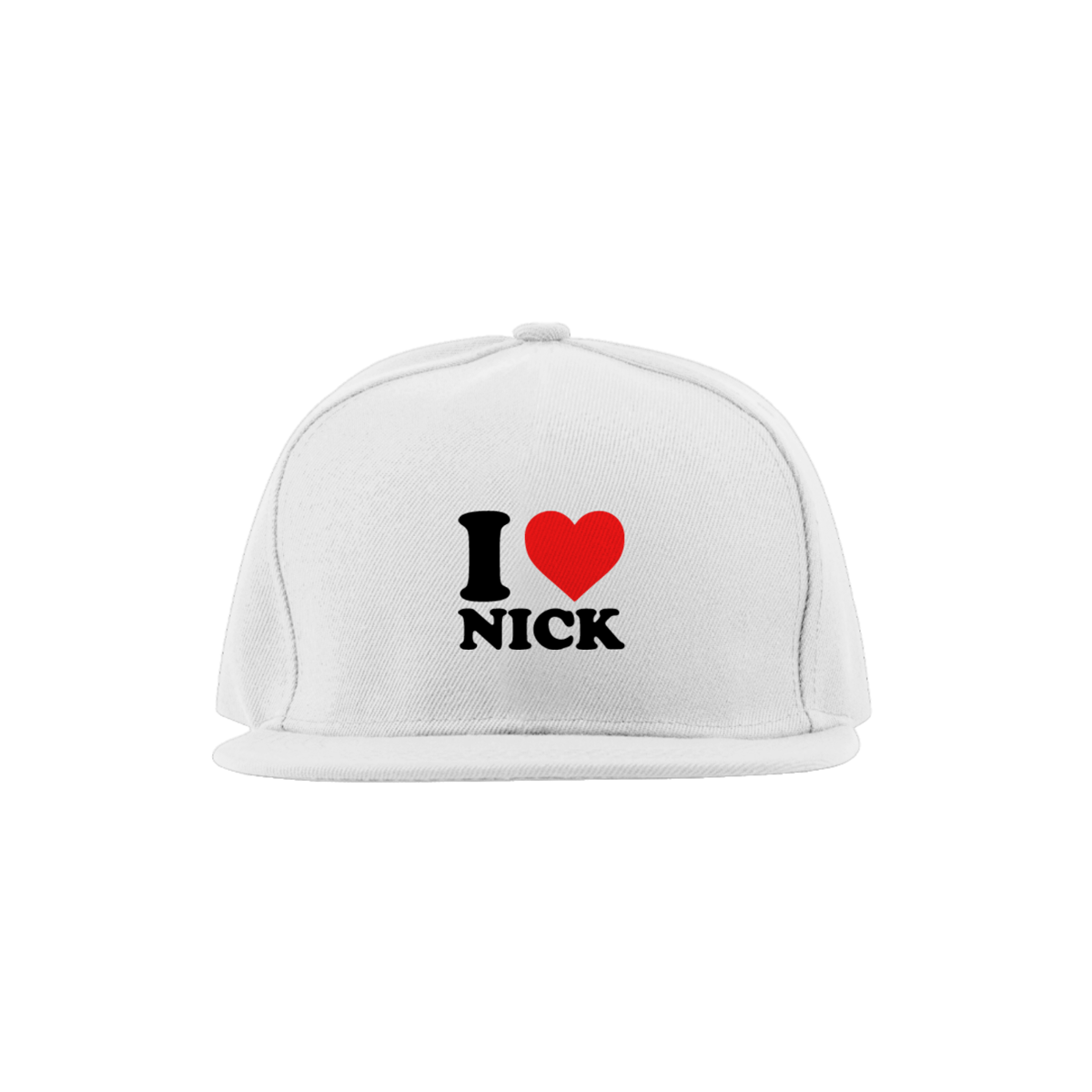 Nome do produto: Boné Aba Reta - Jonas Brothers I Love Nick