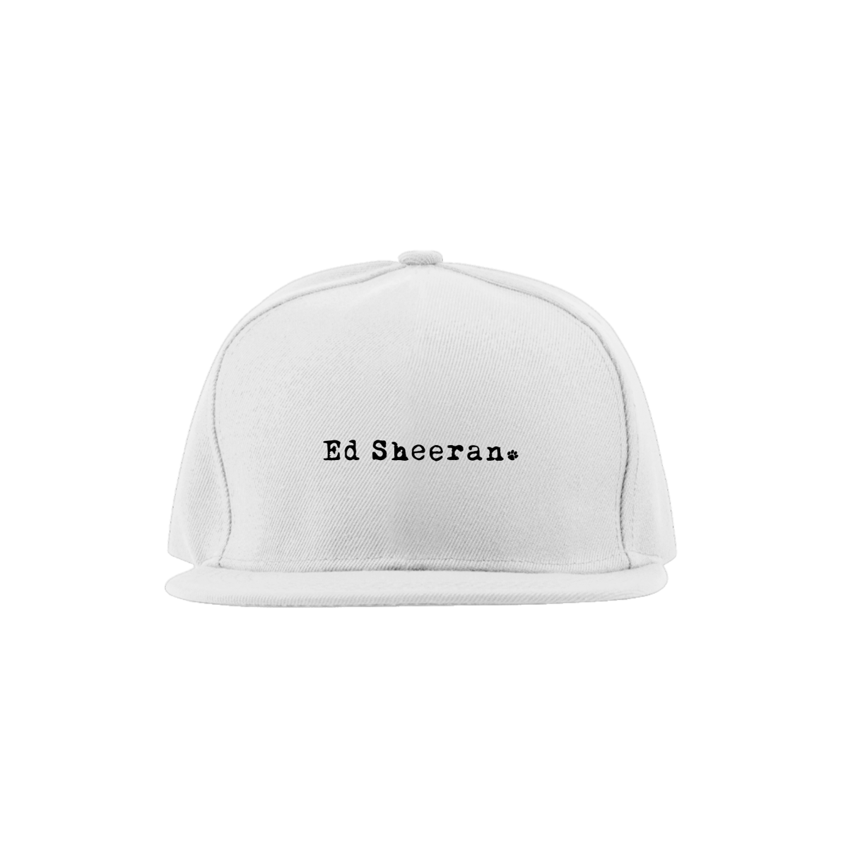 Nome do produto: Boné Aba Reta - Ed Sheeran