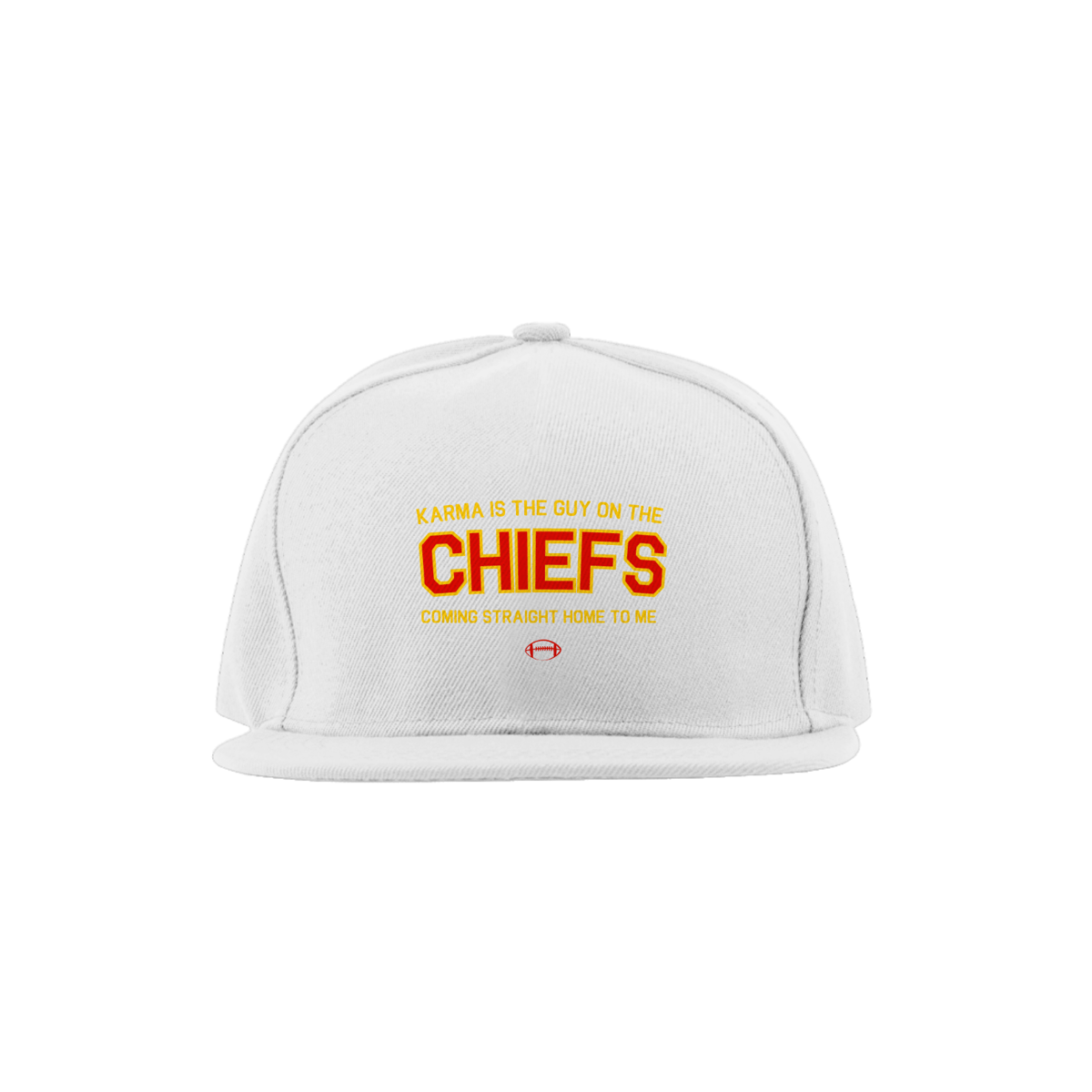 Nome do produto: Boné Aba Reta - Taylor Swift Chiefs