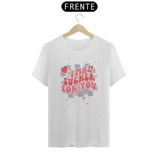 Nome do produto Camiseta Unissex - Jonas Brothers I'ma Sucker For You
