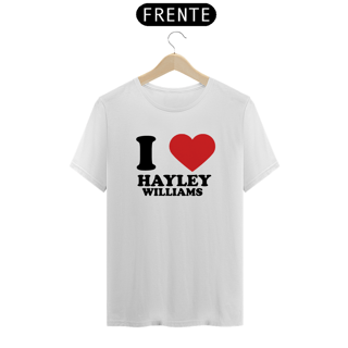 Nome do produtoCamiseta Unissex - Paramore I Love Hayley Williams