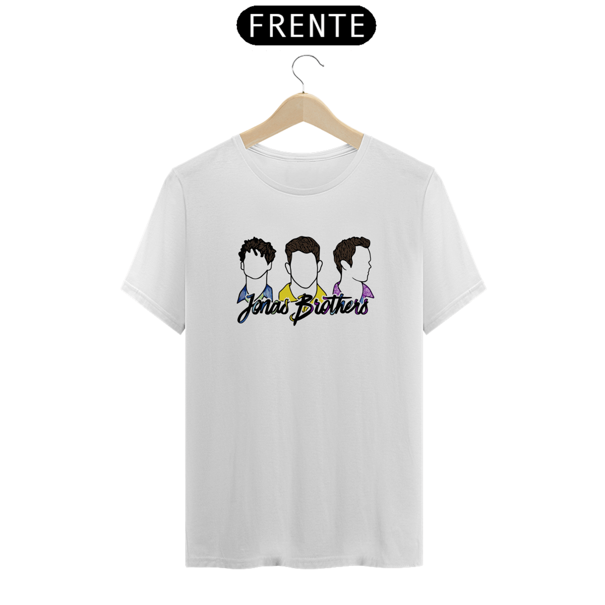 Nome do produto: Camiseta Unissex - Jonas Brothers 