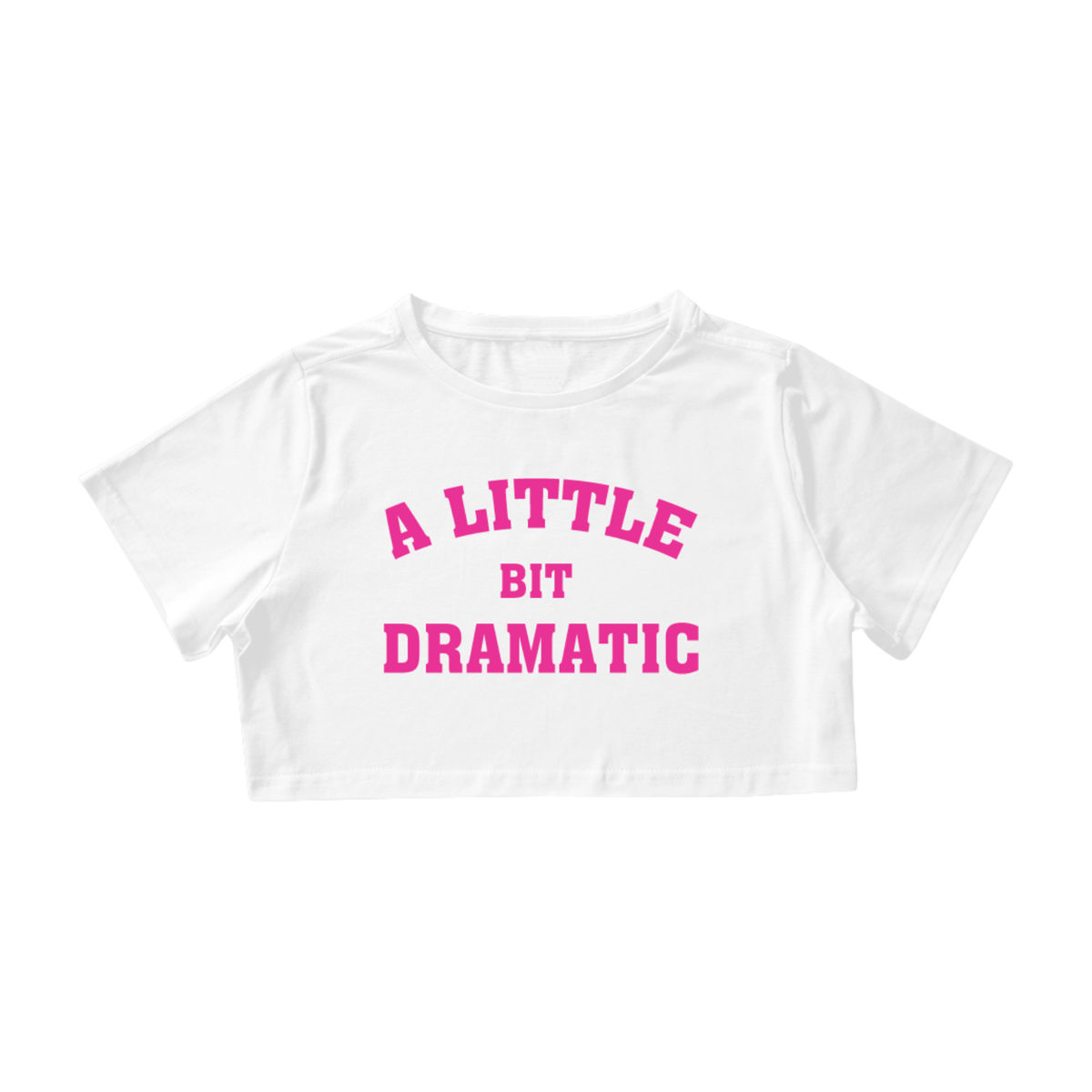 Nome do produto: Cropped - Meninas Malvadas A Little Bit Dramatic