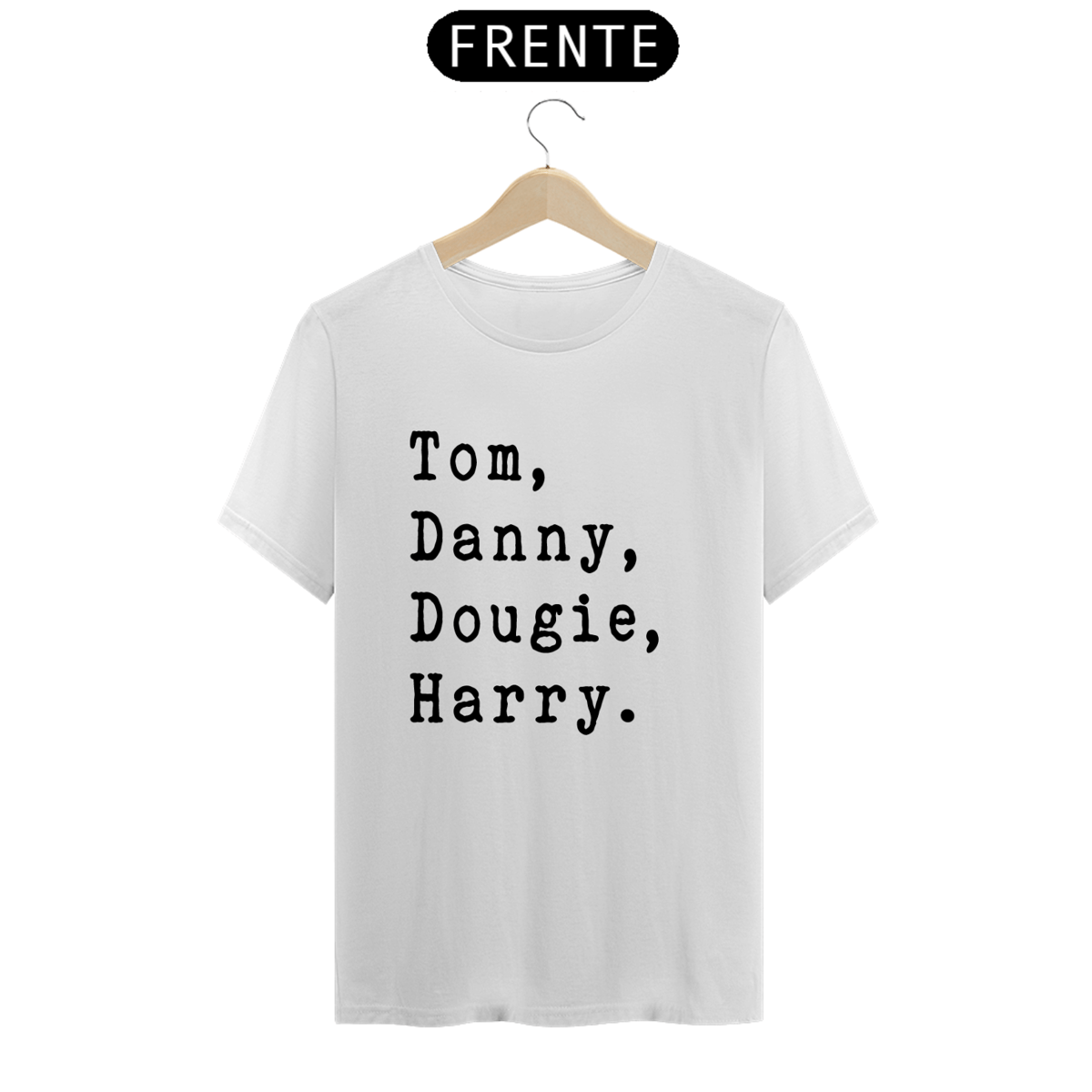 Nome do produto: Camiseta Unissex - McFly Integrantes