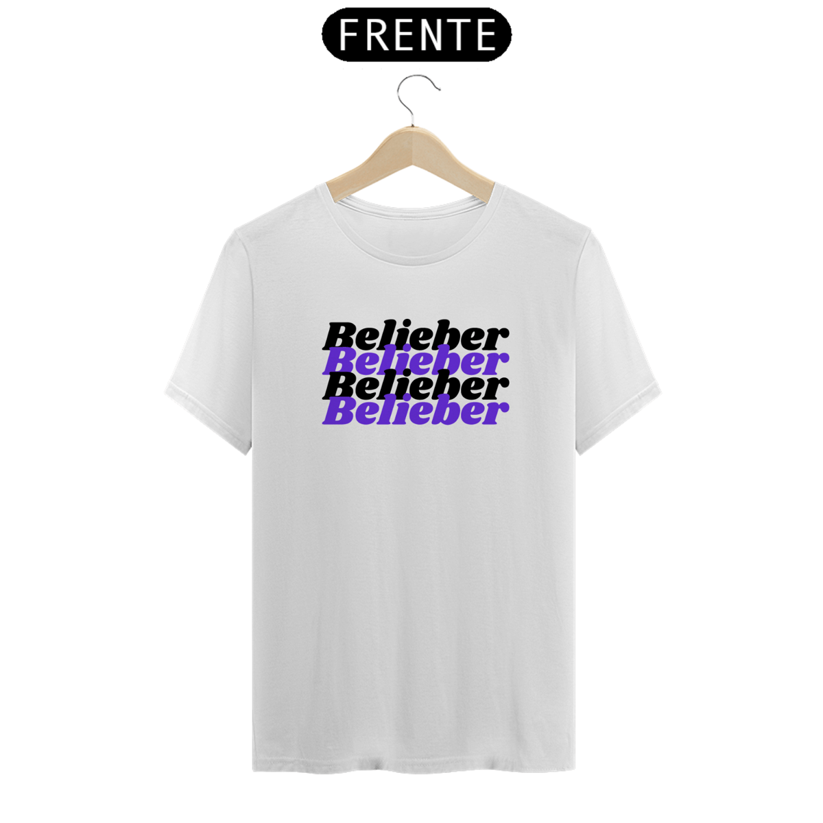 Nome do produto: Camiseta Unissex - Justin Bieber Belieber
