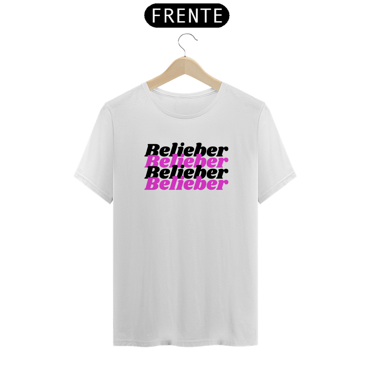 Nome do produto: Camiseta Unissex - Justin Bieber Belieber