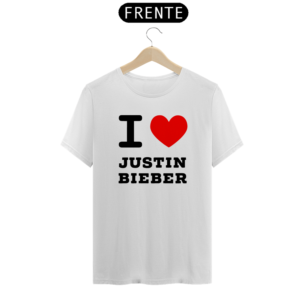 Nome do produto: Camiseta Unissex - Justin Bieber