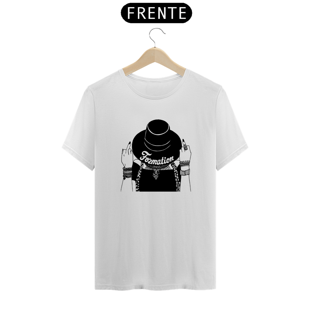 Nome do produto: Camiseta Unissex - Beyoncé Formation