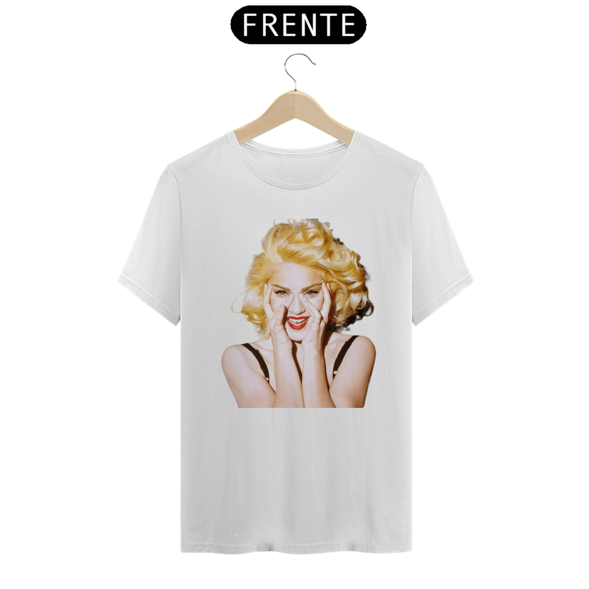 Nome do produto: Camiseta Unissex - Madonna