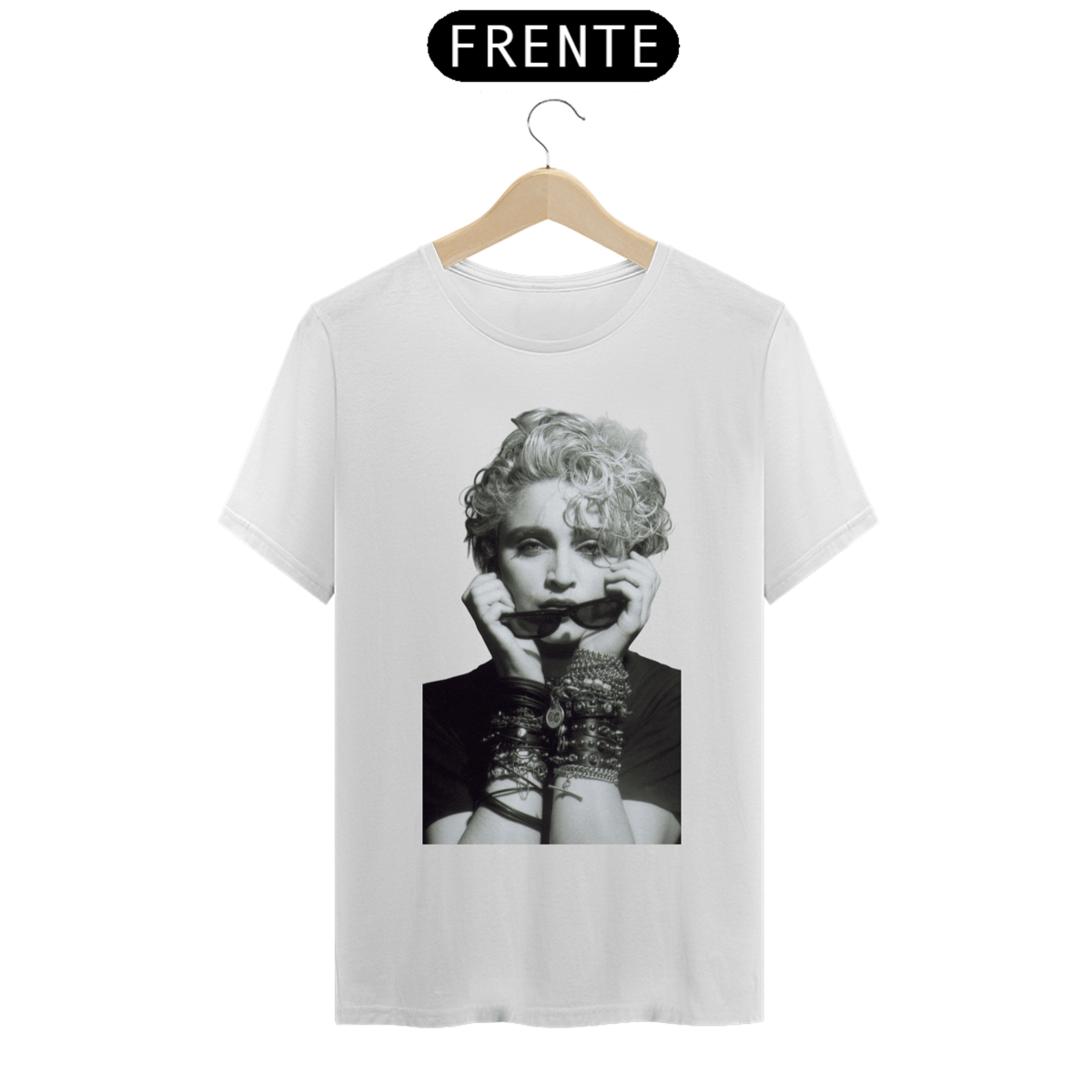 Nome do produto: Camiseta Unissex - Madonna