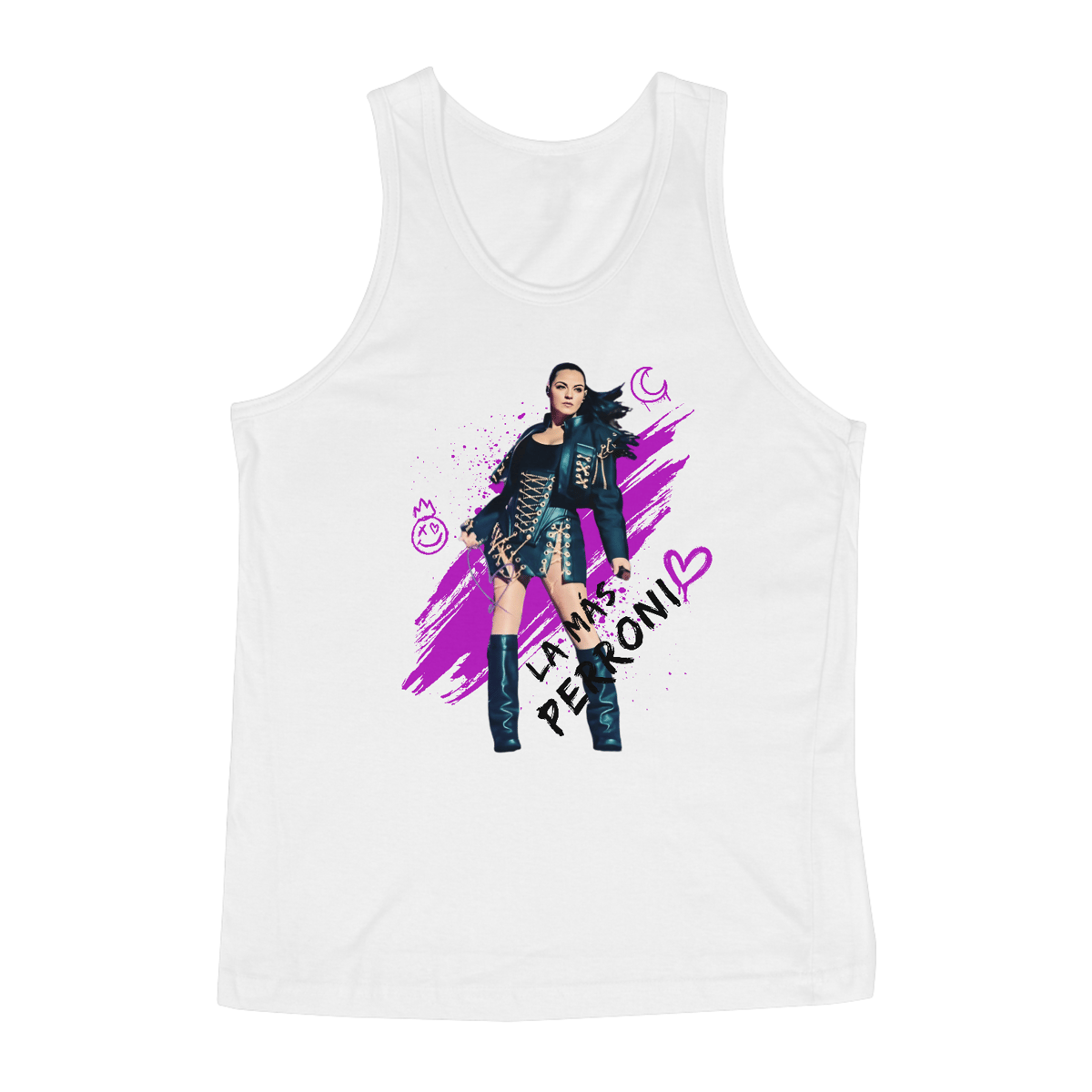 Nome do produto: Regata Masculina - RBD Maite La Más Perroni