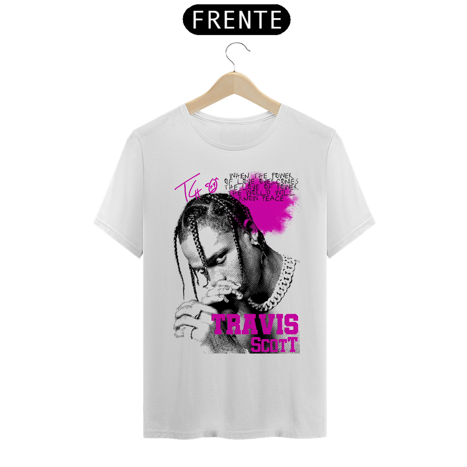 Camiseta Unissex - Travis Scott