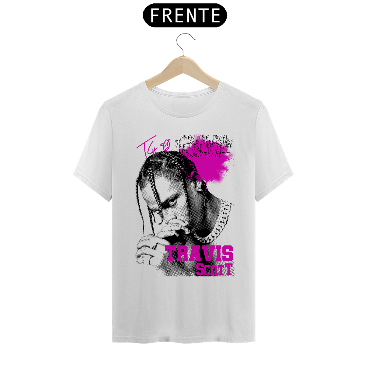 Nome do produto: Camiseta Unissex - Travis Scott
