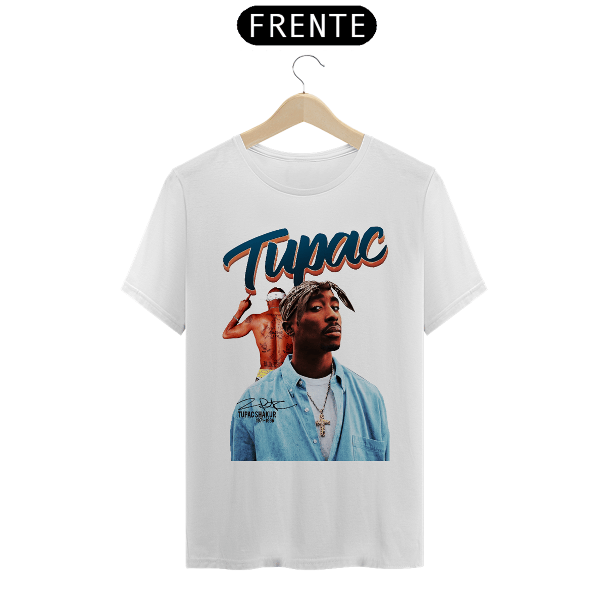 Nome do produto: Camiseta Unissex - Tupac