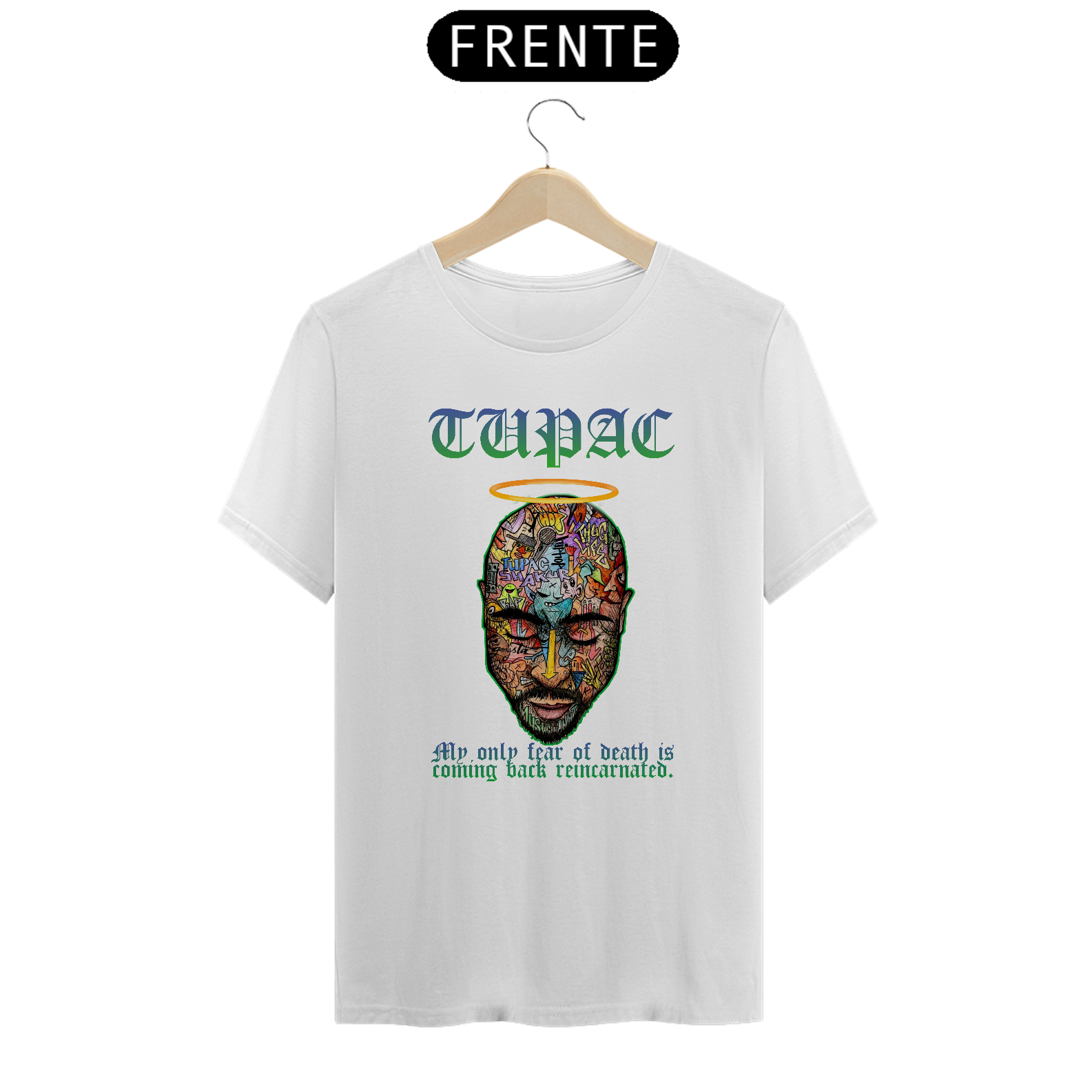 Camiseta Unissex - Tupac