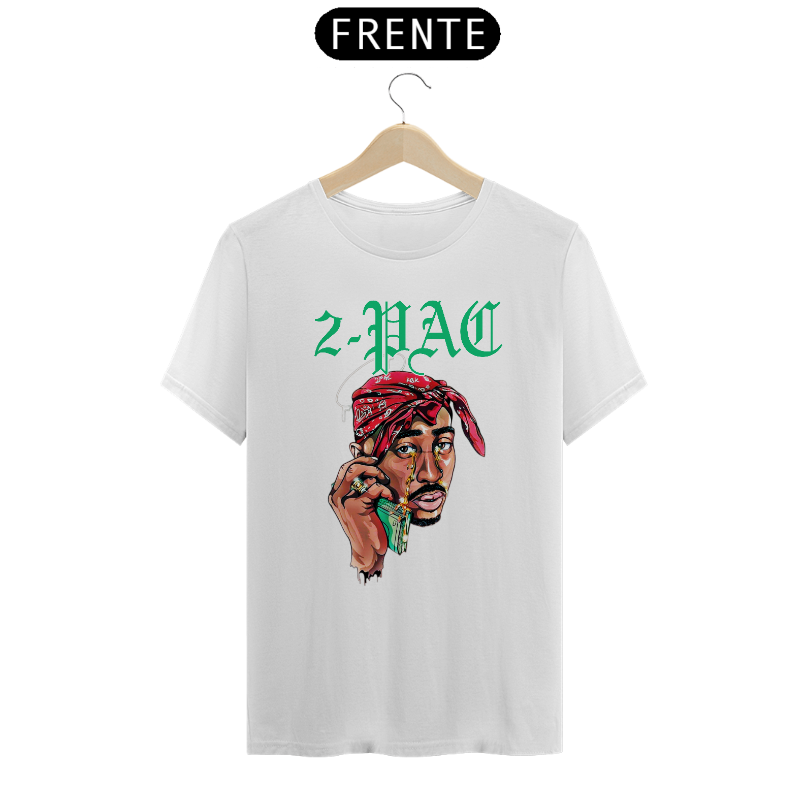 Camiseta Unissex - Tupac