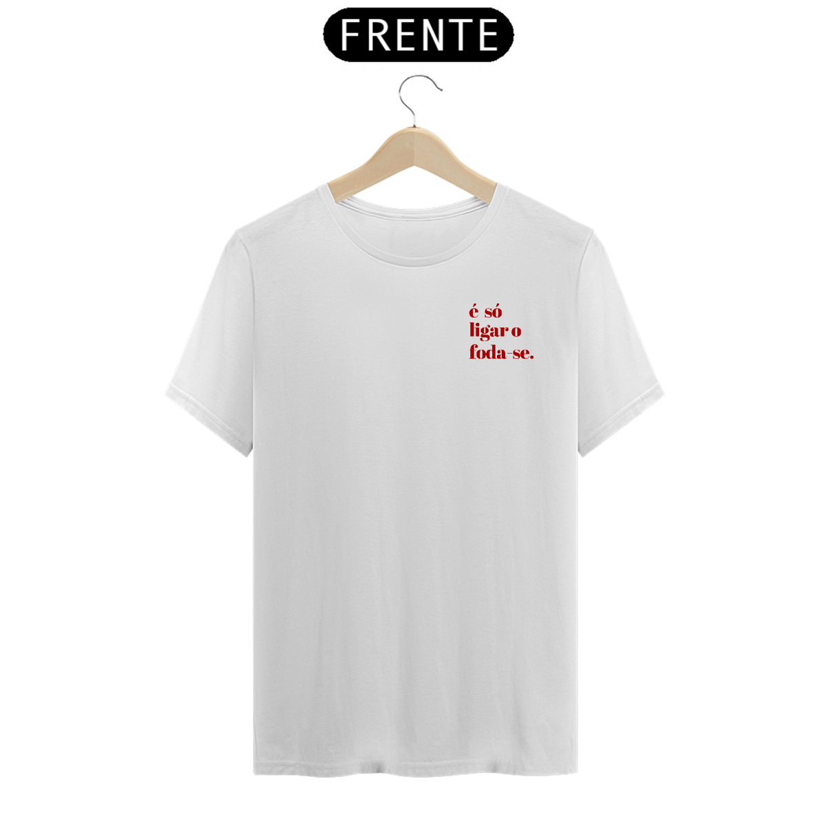 Nome do produto: Camiseta Unissex - JUNIOR foda-se