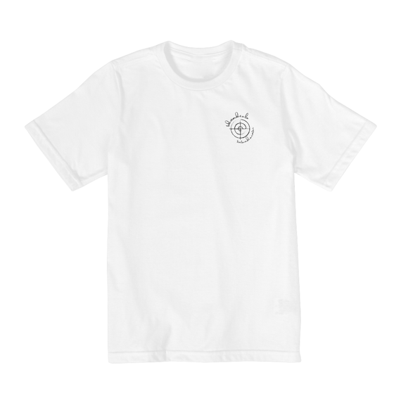 Camiseta Infantil 2 a 8 - JUNIOR tentando acertar
