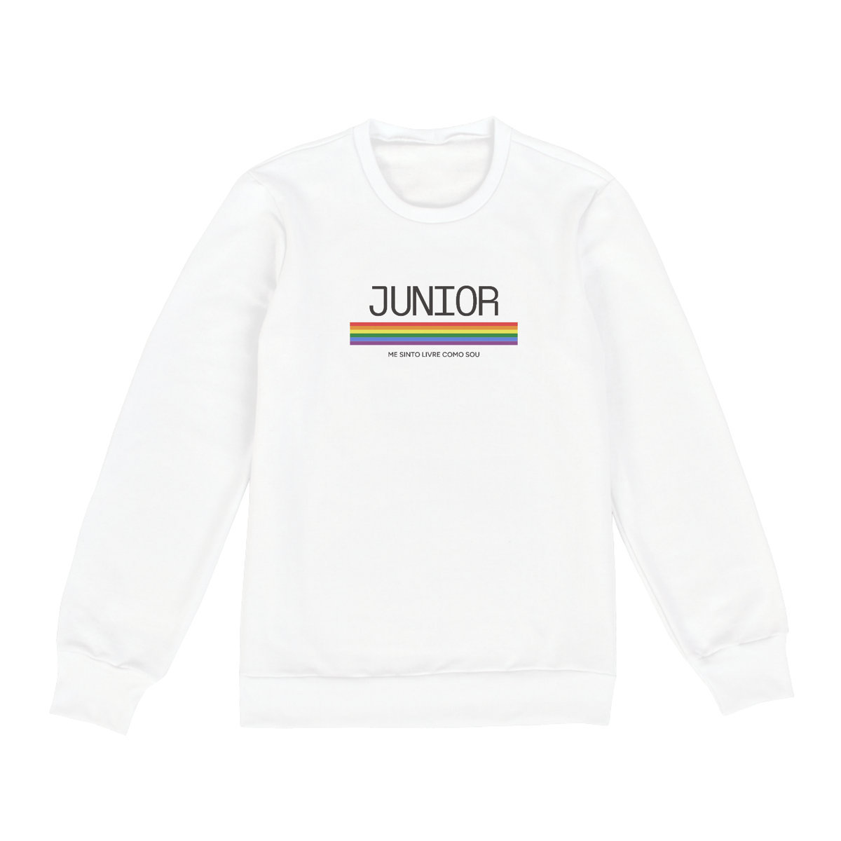 Nome do produto: Moletom Unissex - JUNIOR me sinto livre