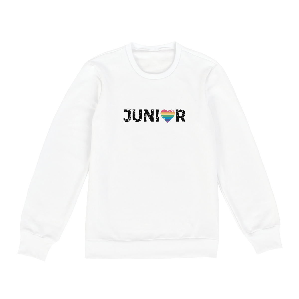 Nome do produto: Moletom Unissex - Pride JUNIOR coração 