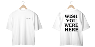 Camiseta Oversized - Travis Scott 