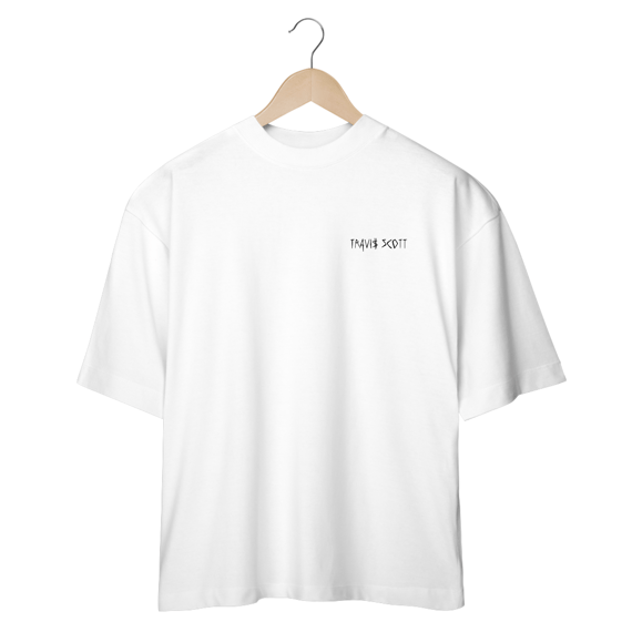 Camiseta Oversized - Travis Scott