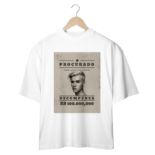 Nome do produtoCamiseta Oversized - Justin Bieber 