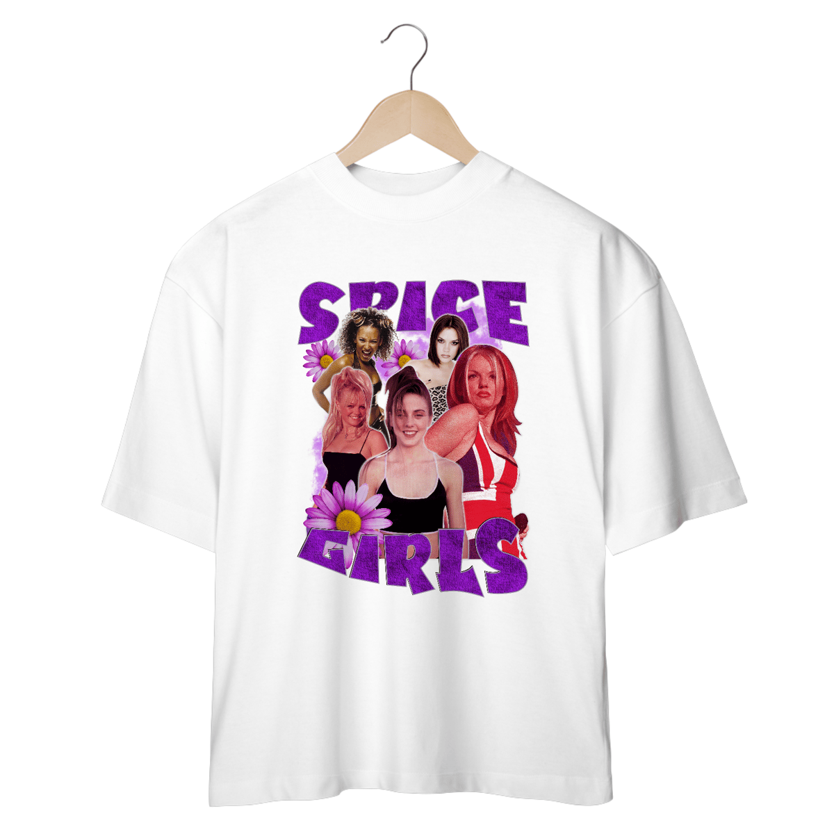 Nome do produto: Camiseta Oversized - Spice Girls 