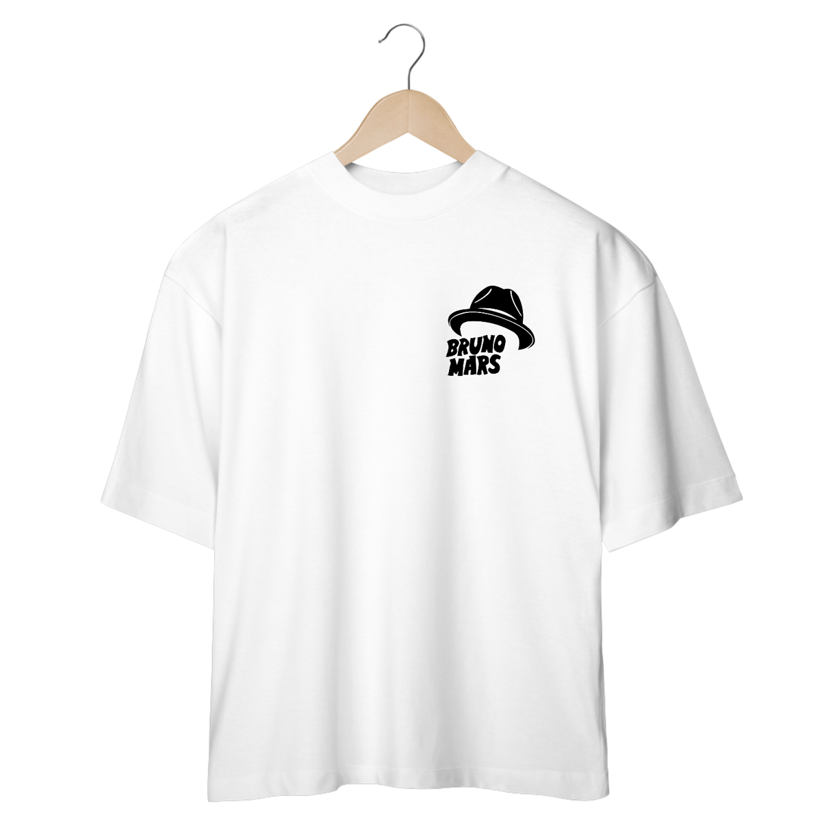 Nome do produto: Camiseta Oversized - Bruno Mars