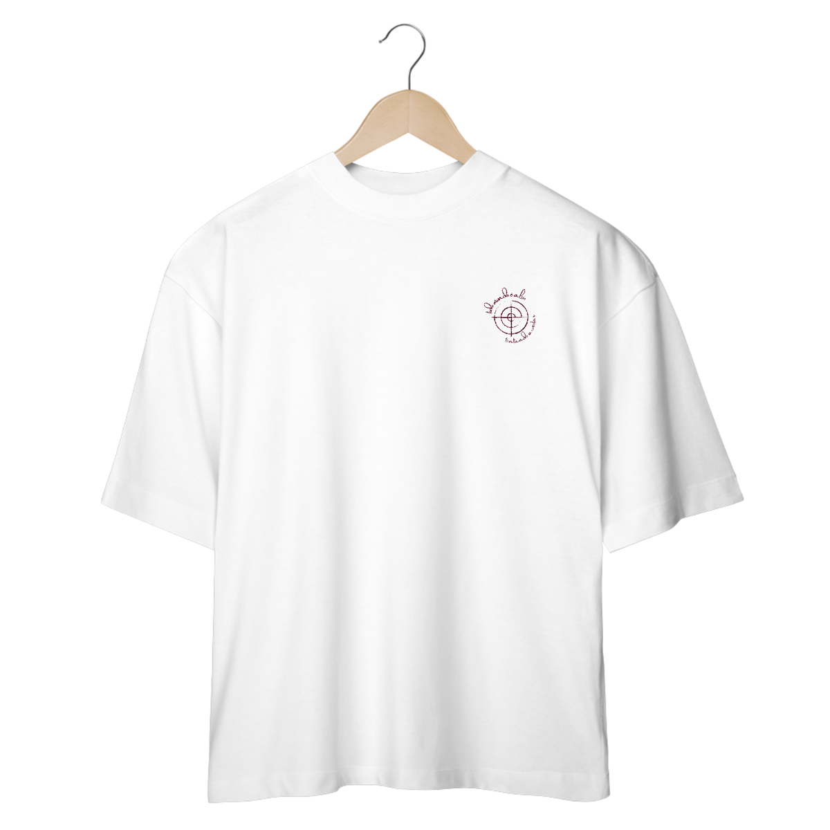 Nome do produto: Camiseta Oversized - JUNIOR tentando acertar 