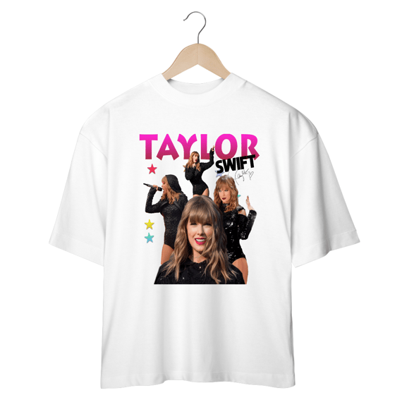 Camiseta Oversized - Taylor Swift