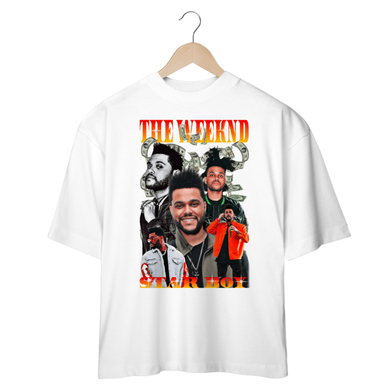 Camiseta Oversized - The Weeknd