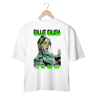 Nome do produto Camiseta Oversized - Billie Eilish