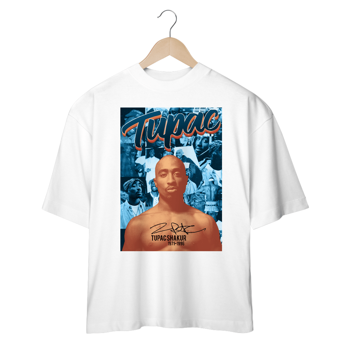 Nome do produto: Camiseta Oversized - Tupac