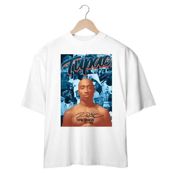 Camiseta Oversized - Tupac