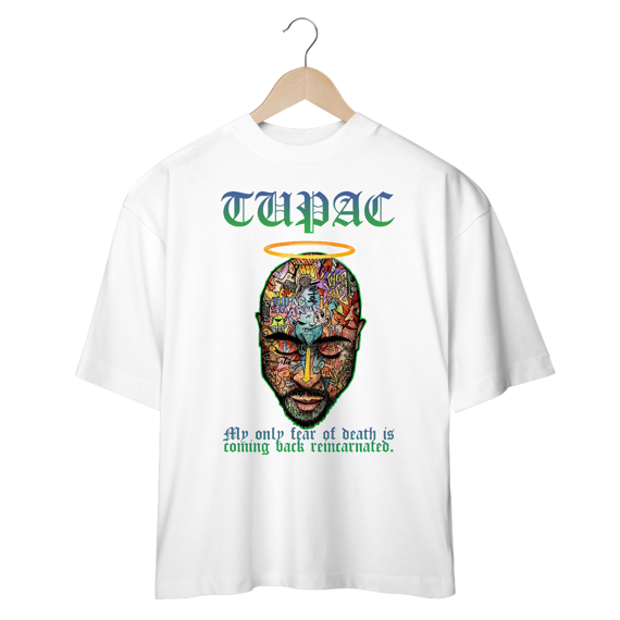 Camiseta Oversized - Tupac