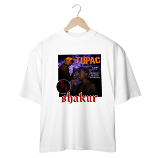 Nome do produtoCamiseta Oversized - Tupac