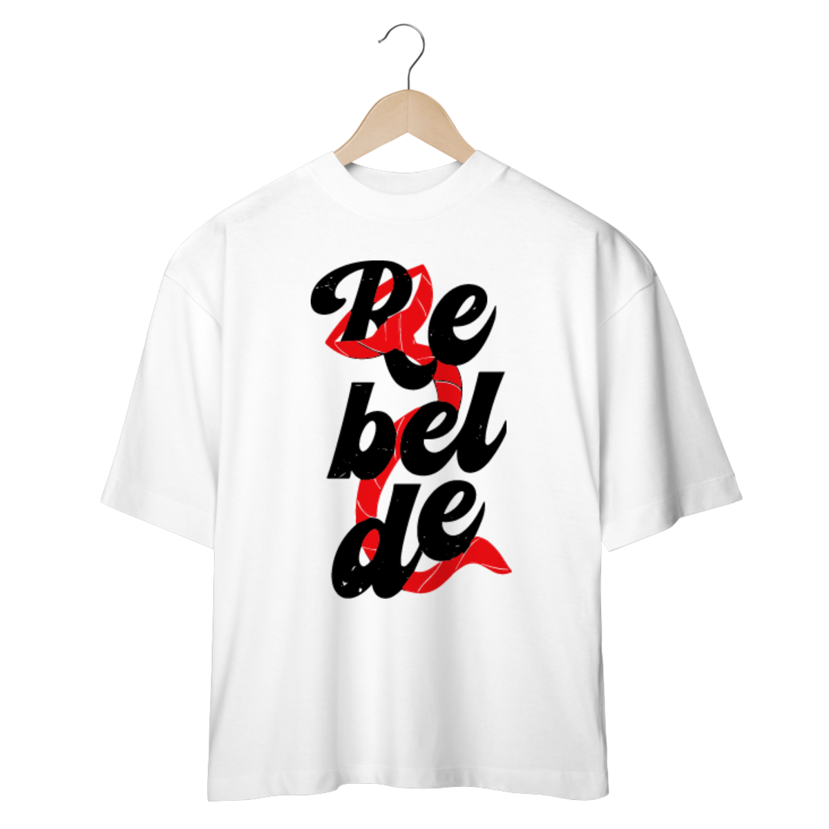 Nome do produto: Camiseta Oversized - RBD Rebelde Gravata