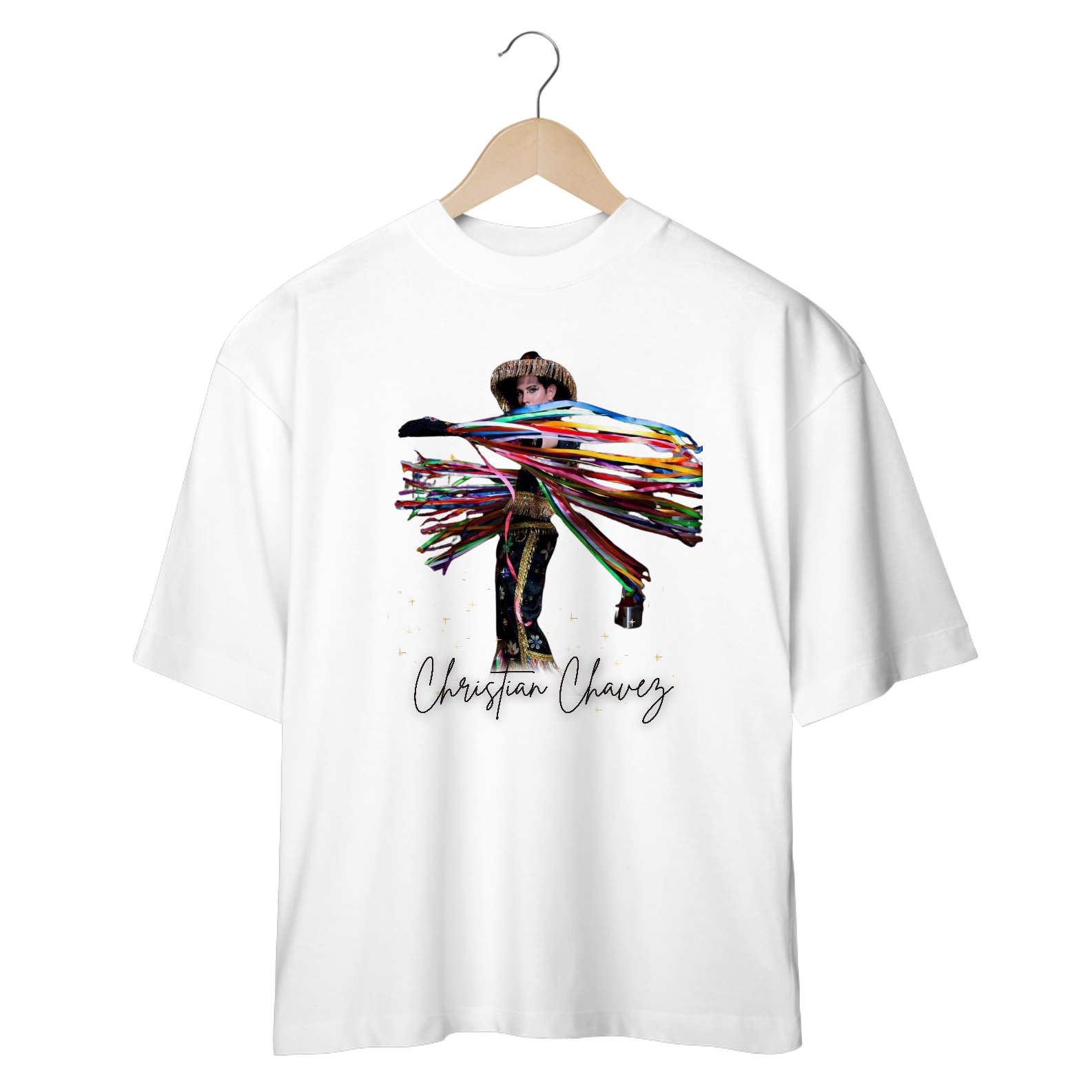 Camiseta Oversized - RBD Christian Chavez São João