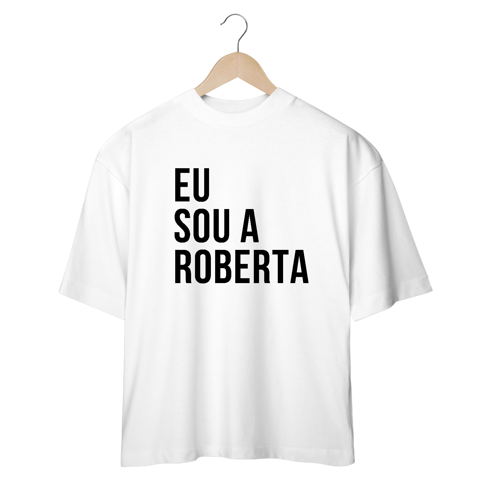 Camiseta Oversized - RBD Eu sou a Roberta