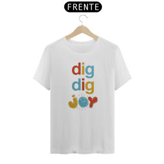 Nome do produto Camiseta Unissex - Sandy & Junior Dig Dig Joy