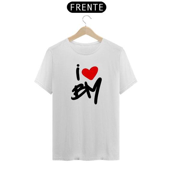 Camiseta Unissex - Bruno Mars I Love BM